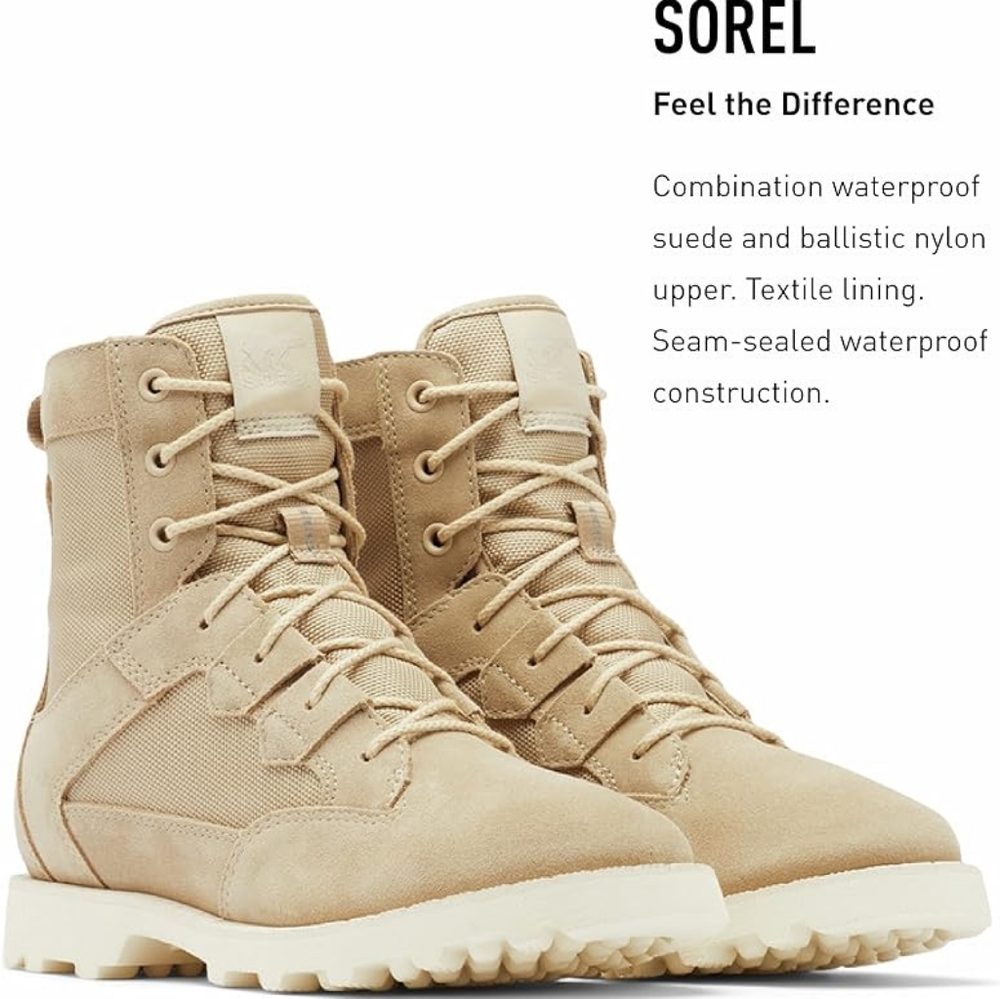 Sorel Boots - Sand color - women's size 8.5